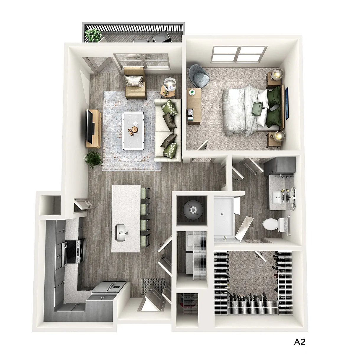 Floor plan A2