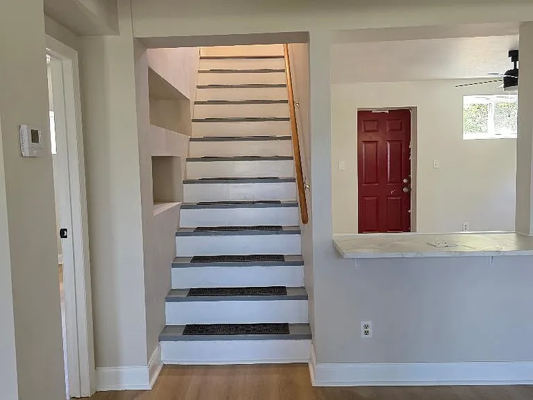 View of stairway to 2nd floor