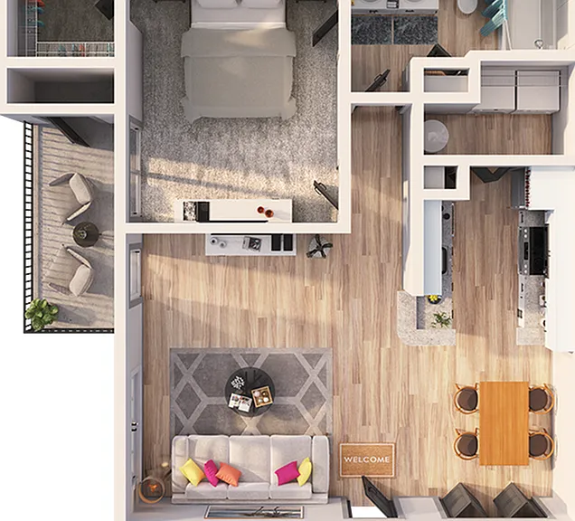 Sable Brookfield- A1A Floorplan Sable Brookfield- A1A Floorplan