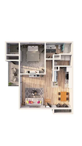 Floor plan A1A
