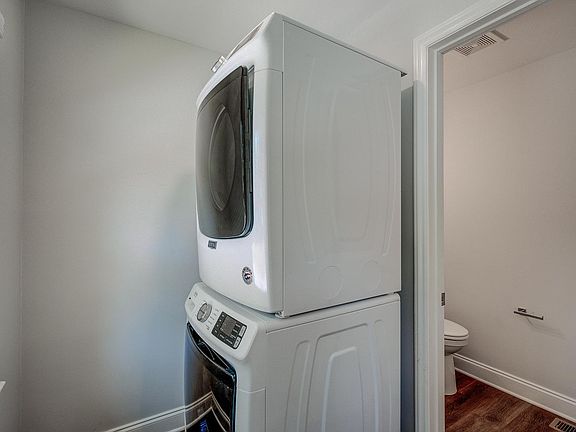 Laundry (Looking into Half Bath)