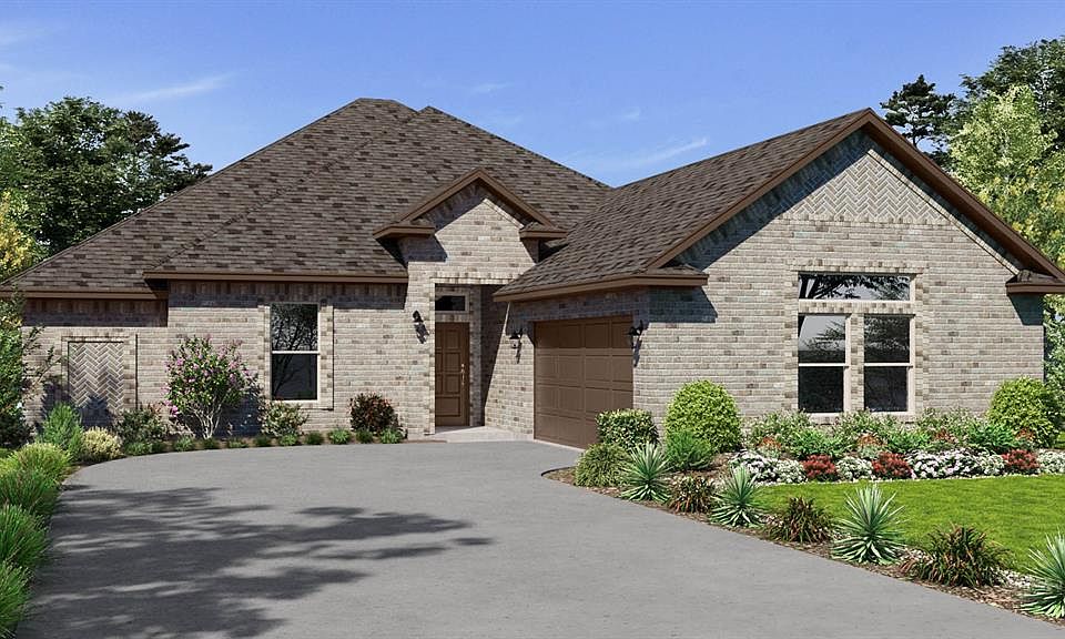 Front Elevation - D.R. Horton''s BartlettFloorplan Elevation A - All Home and community information, including pricing, included features, terms, availability and amenities, are subject to change at any time without notice or obligation. All Drawings, pictures, photographs, video, square footages, floor plans, elevations, features, colors and sizes are approximate for illustration purposes only and will vary from the homes as built.
