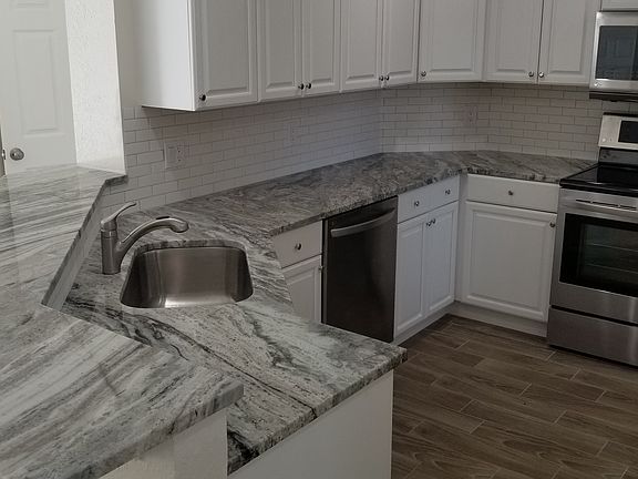 Brand new granite waiting for your recipes