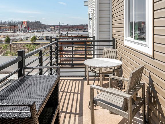 Balcony off kitchen