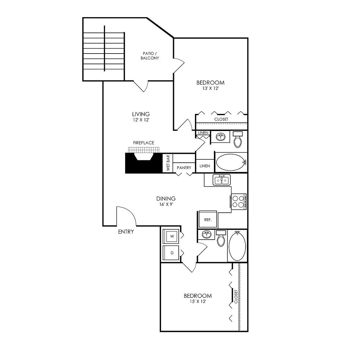 Floor plan B2 Classic