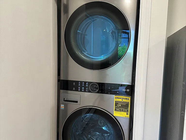 In unit washer/dryer
