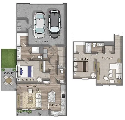 Floor plan Baird