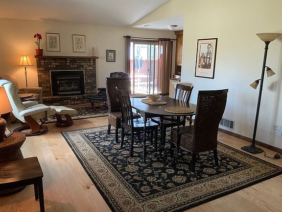 Fireplace in main room