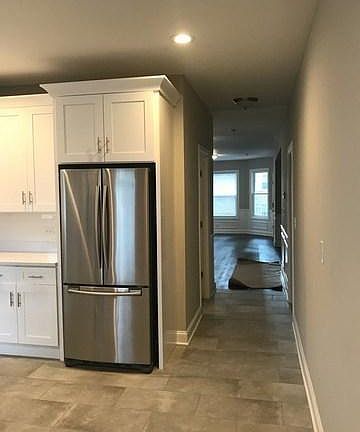 Kitchen and hallway