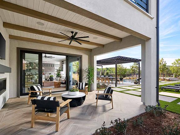 Plan 3 Model Home Outdoor Living