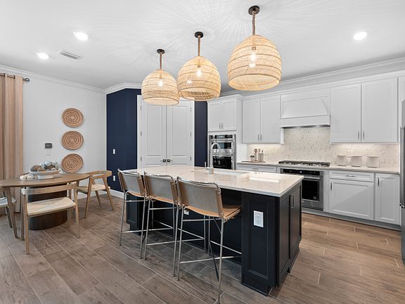 Innovative kitchen with ample storage space