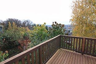 Upstairs deck view
