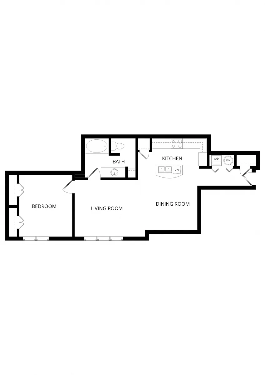 Floor plan Flats - A4