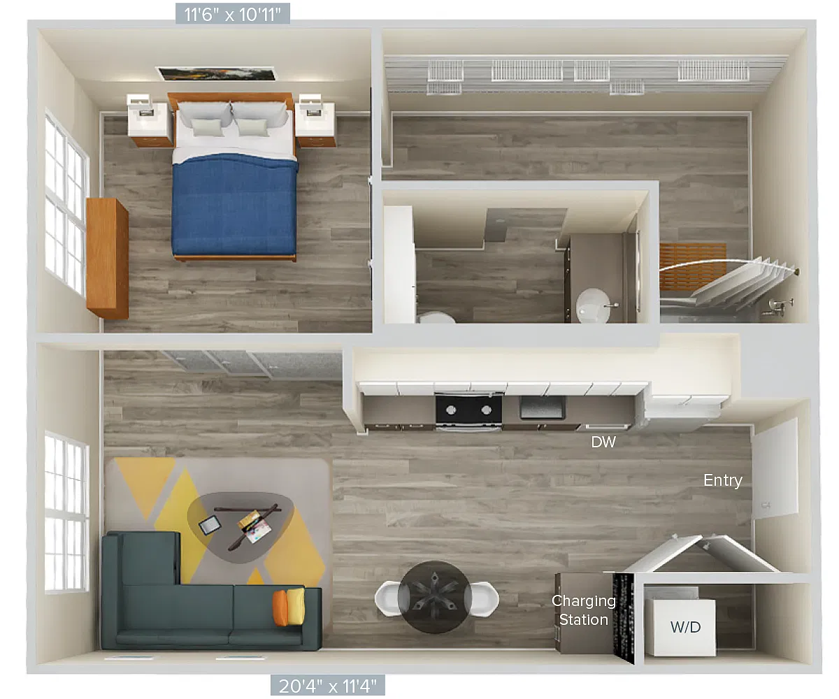 Floor plan A1V-639