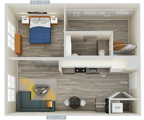 Floor plan A1V-639