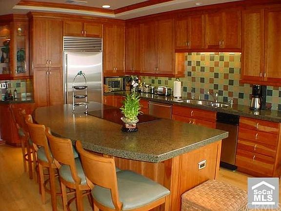 Granite Kitchen with Ocean View.