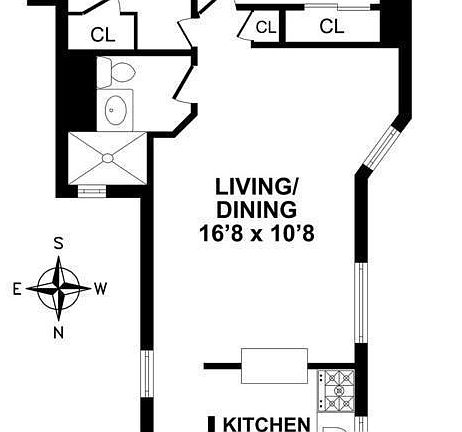 2nd image of 223 E 3rd St APT 5A