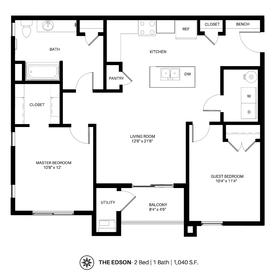 Floor plan Edson