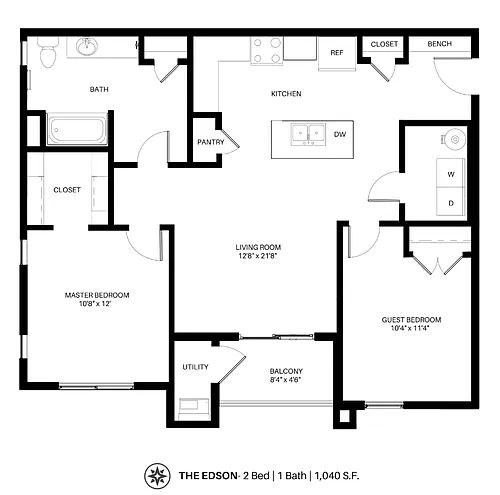 Floor plan Edson