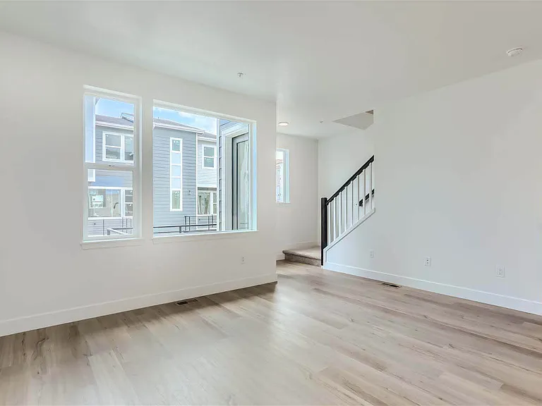 Main living level with balcony