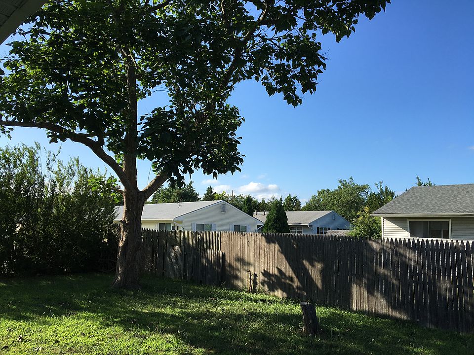 Backyard area