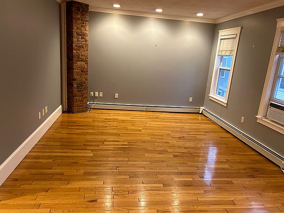 Living room without furniture