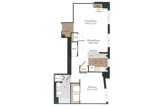 Floor plan Greenbriar