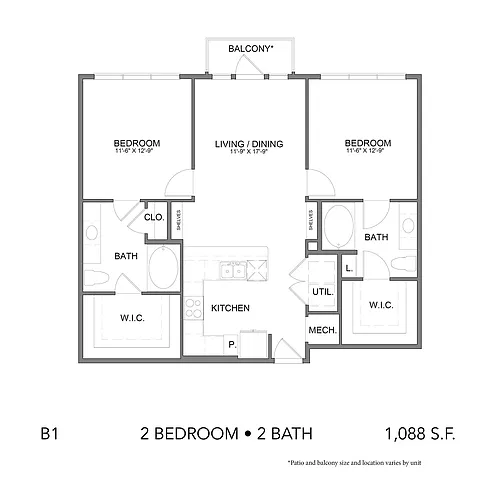 Floor plan B1
