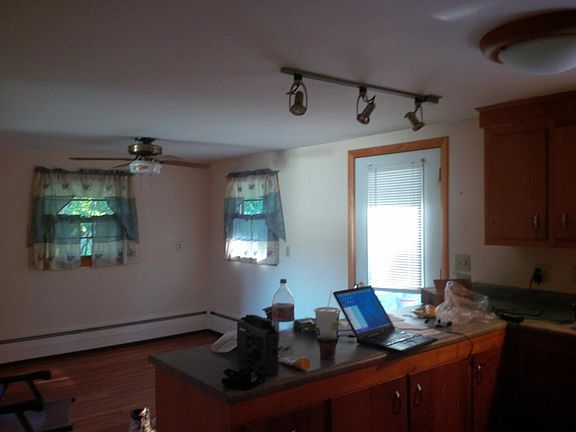 Kitchen Looking into Dining Area