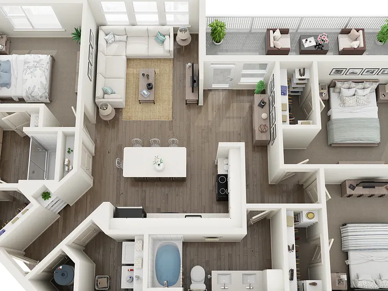 C1 floor plan Futura at Nona Cove