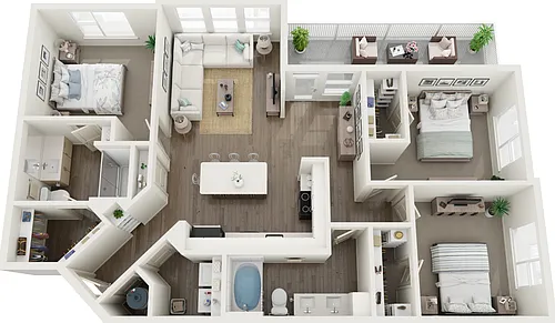 Floor plan C1