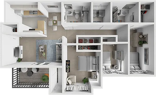 Floor plan Sequoia