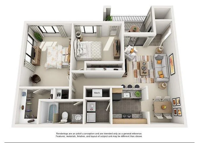 Floor plan The Winchester