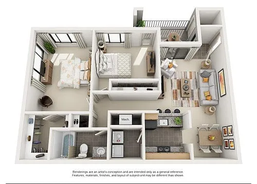 Floor plan The Winchester