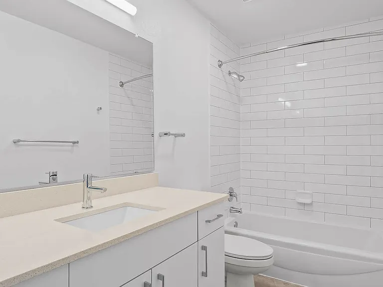 Bathroom With Hard Surface Flooring
