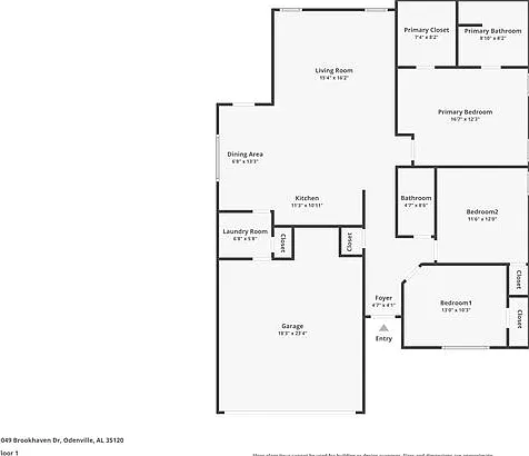 3 bed, 2.0 bath, 1480 sqft, $1,495 — Photo 2