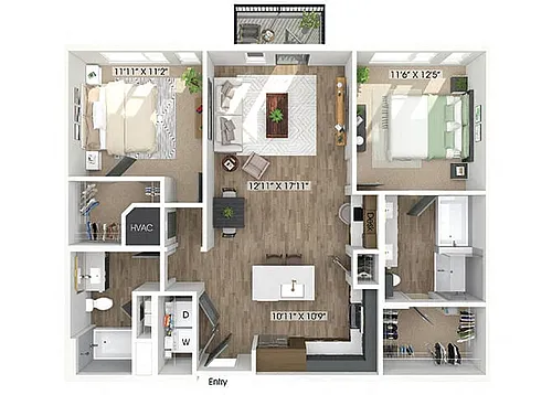 Floor plan B3