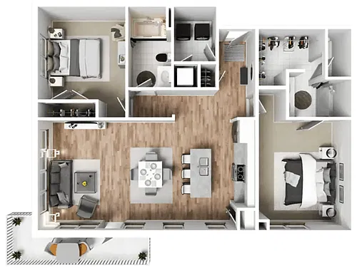 Floor plan Pinn2