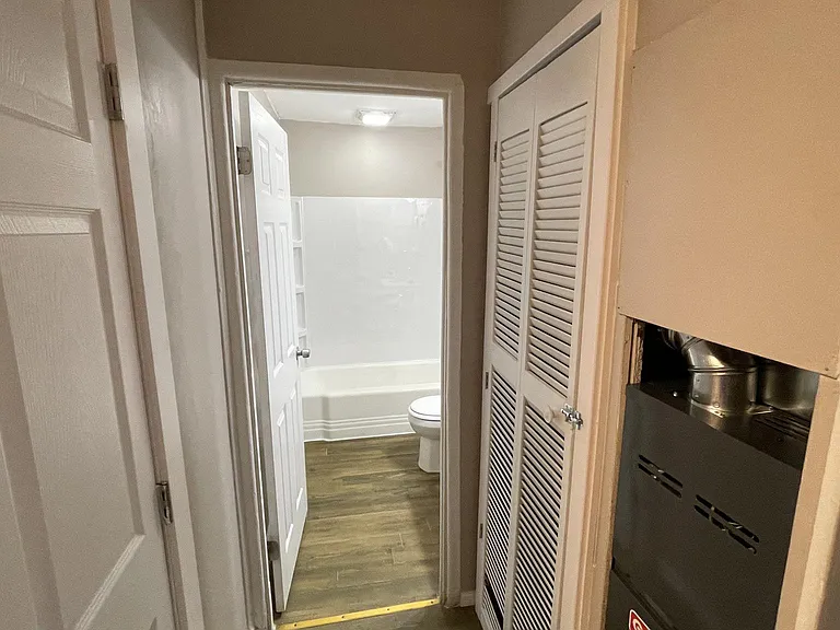 Bathroom hallway