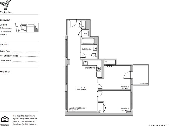 2nd image of 31-61 Vernon Blvd #7B
