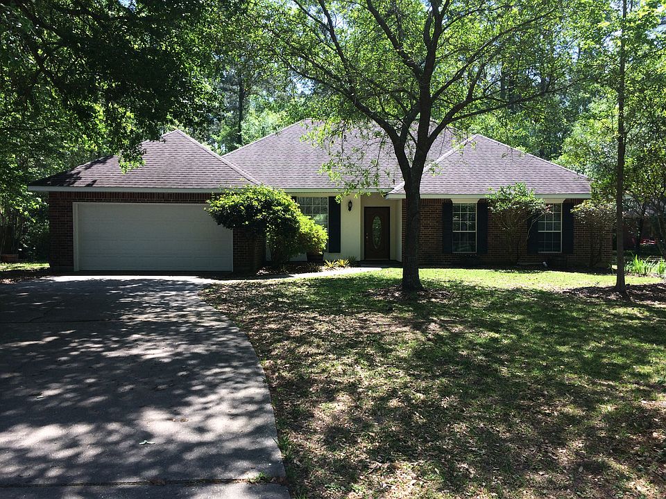 front of house; 2-car garage