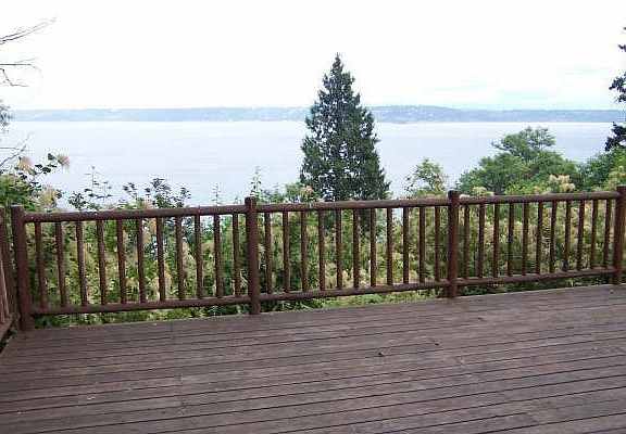 deck overlooking puget sound