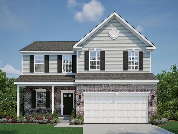 Elevation A Opt Brick with Optional Front Porch