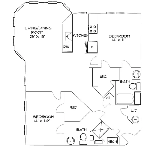 Floor plan Design 2Q-E