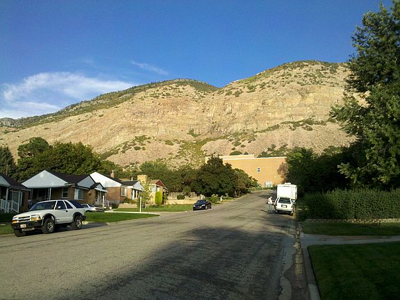 view from front yard