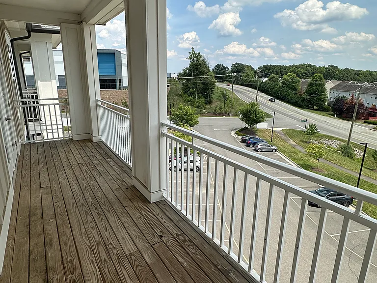 Double balcony