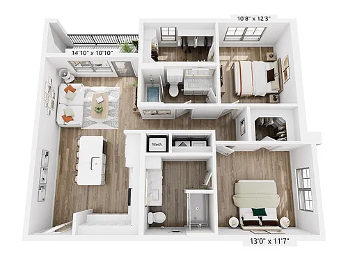 Floor plan B11