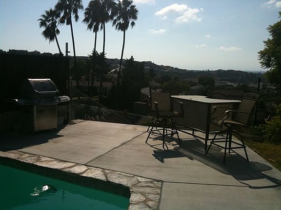 View from backyard