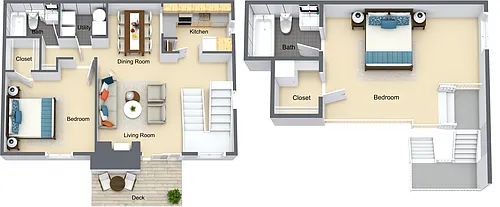 Floor plan Breaker Loft