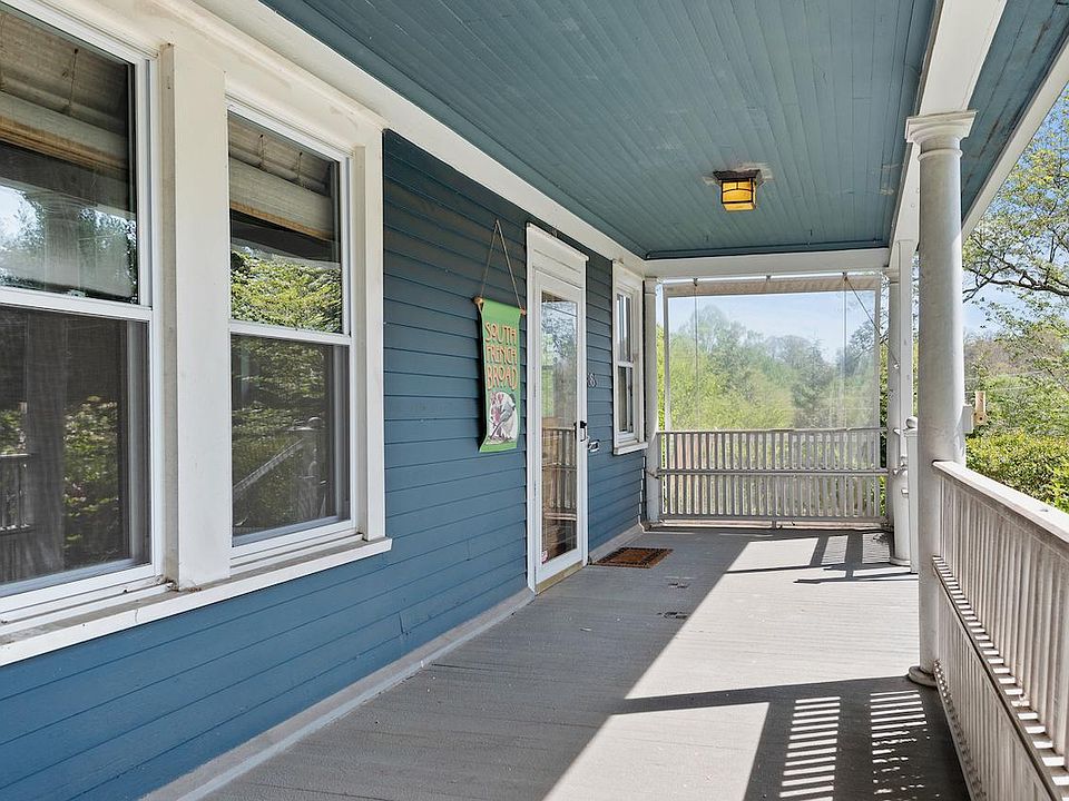 Covered front porch